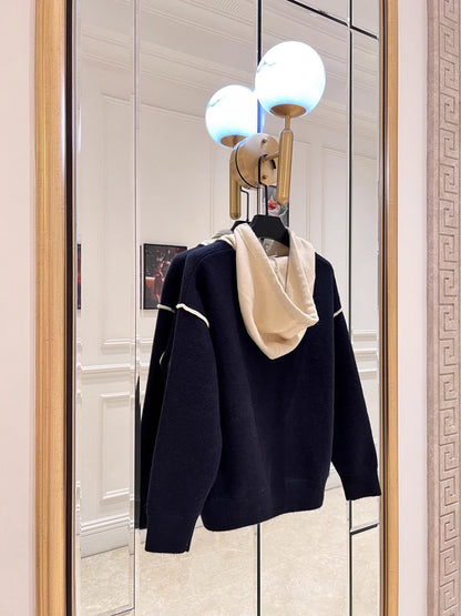 Preppy Hooded Sweater