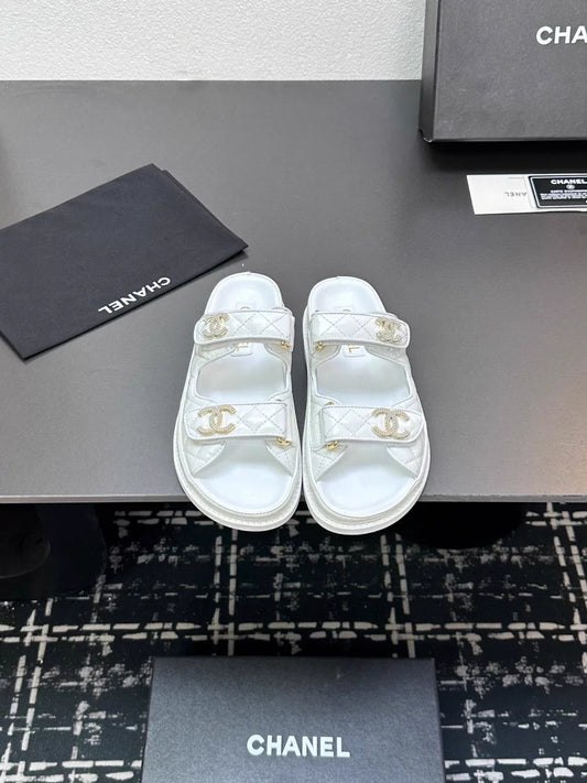 Velcro beach flip-flops