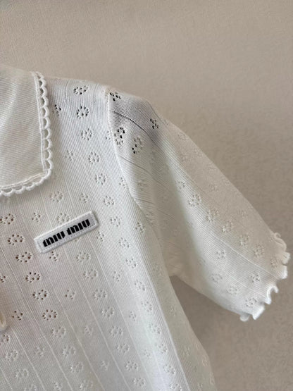 26ss Short-sleeved polo shirt