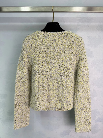 Crew Neck Cardigan