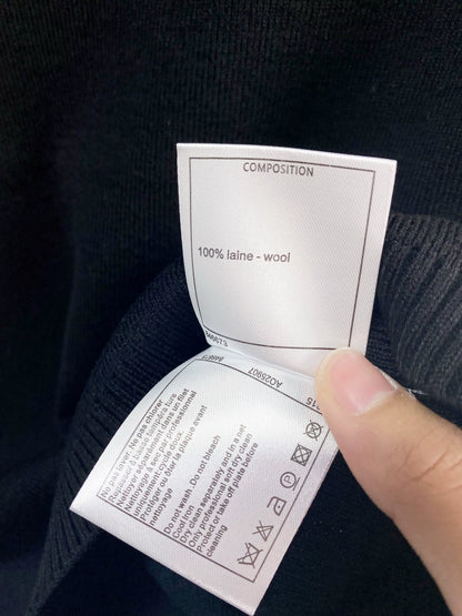 26ss Logo Embroidered Knit T-shirt