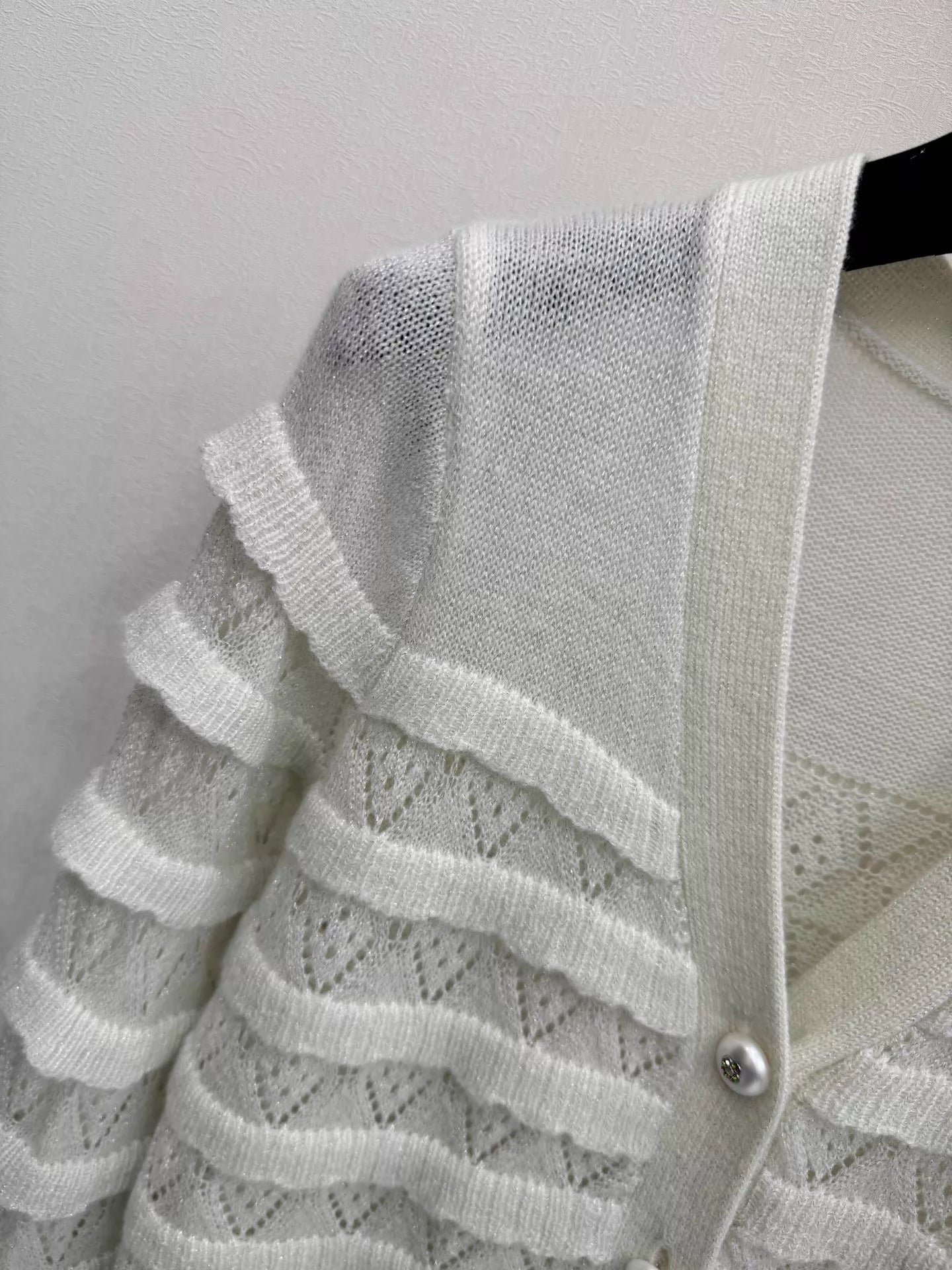 26ss Sequined Knit Set