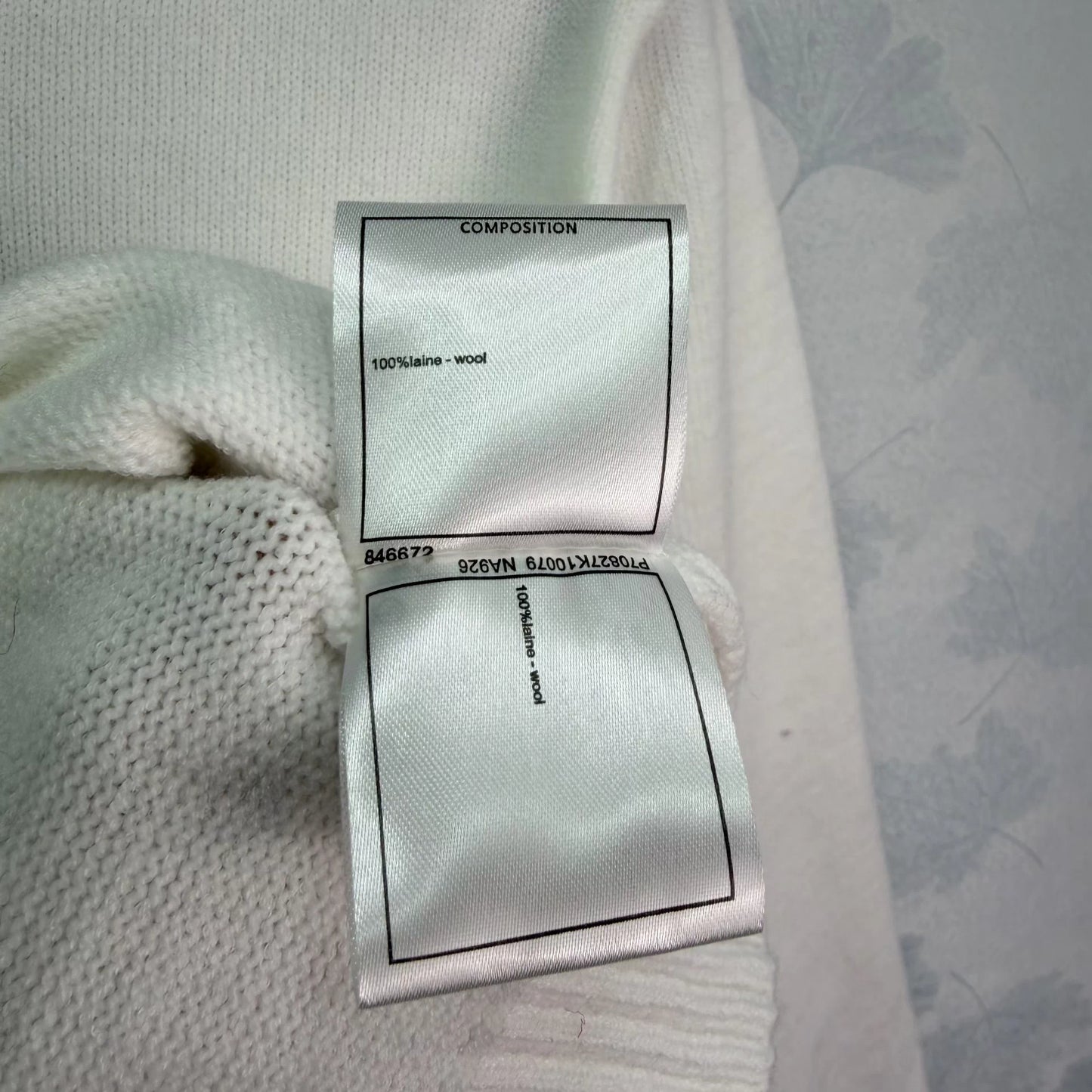 Letter Jacquard Sweater