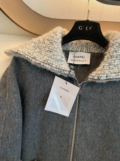 25fw Collar knit jacket（Medieval Series）