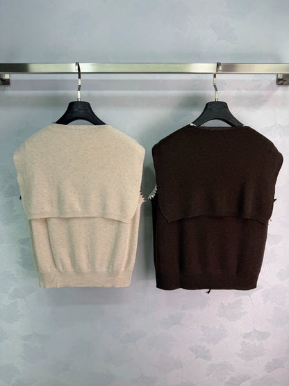 LOEWE/26ssNew Color-Block Knit Vest