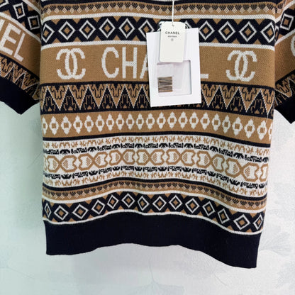 Knitted Short-Sleeve T-Shirt