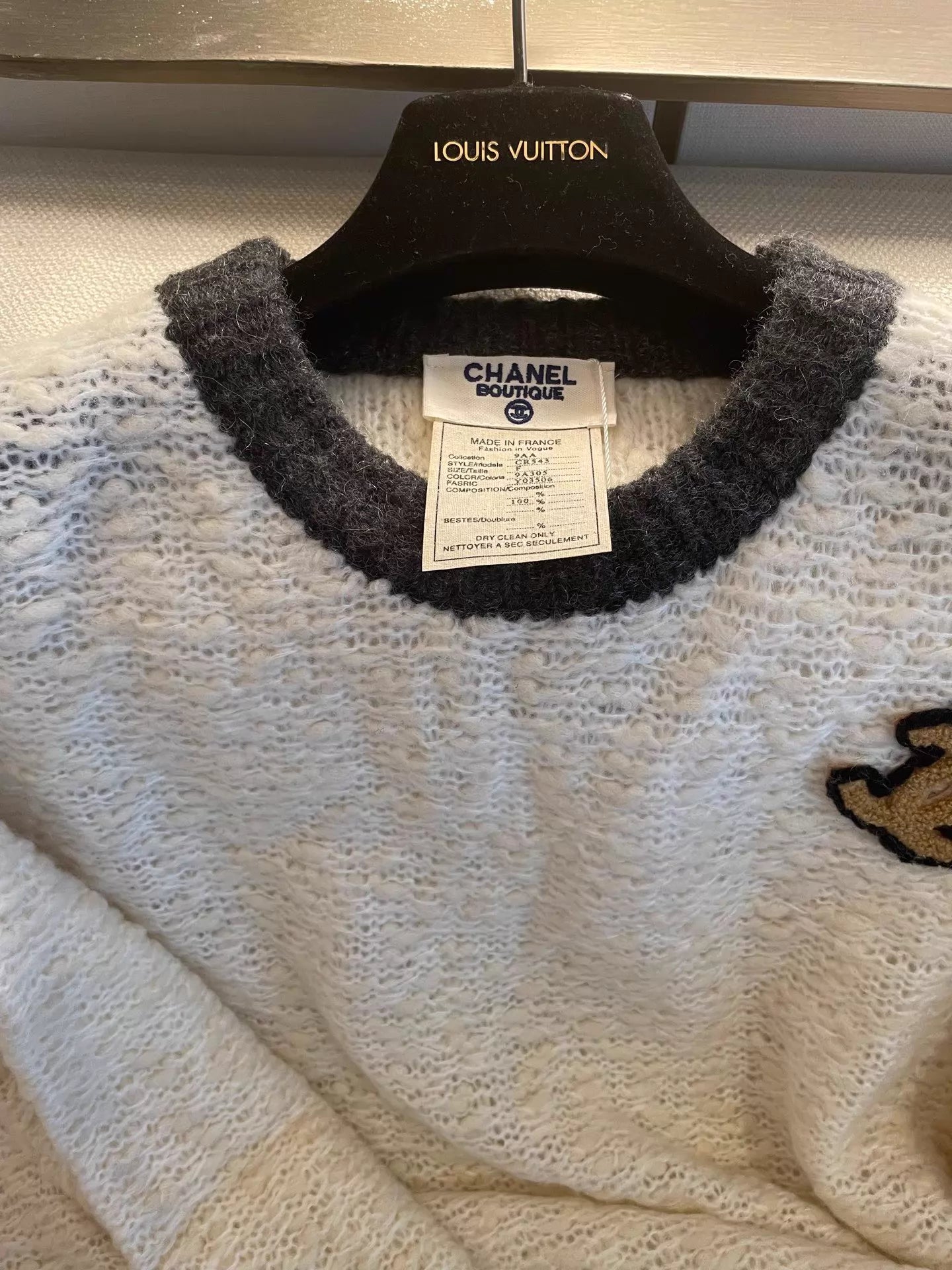 Color-blocked sweater