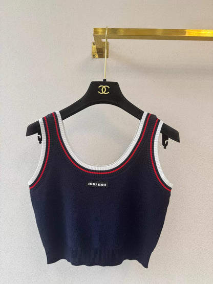 26ss Knitted Sleeveless Vest