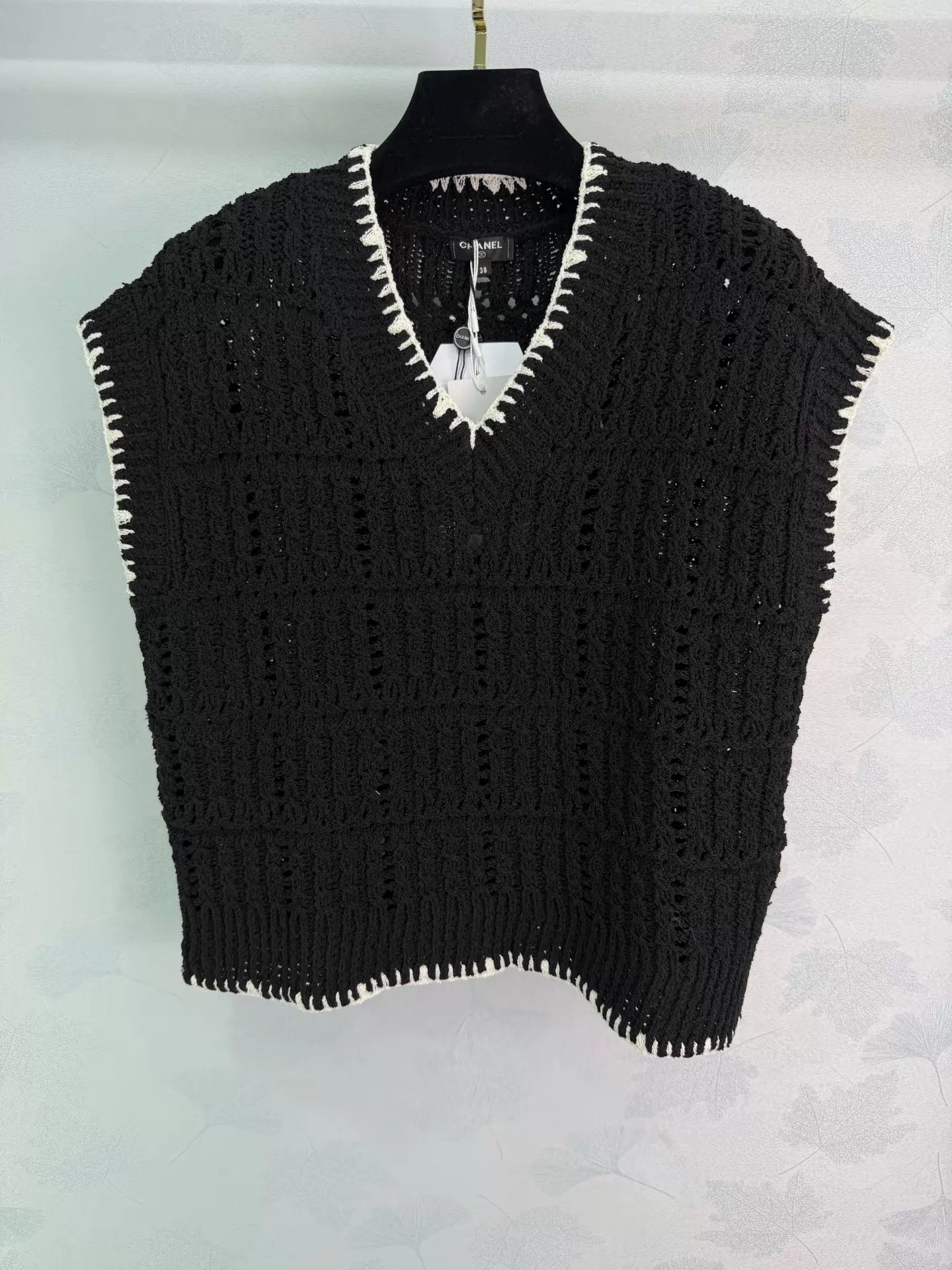 Crochet Knit Vest