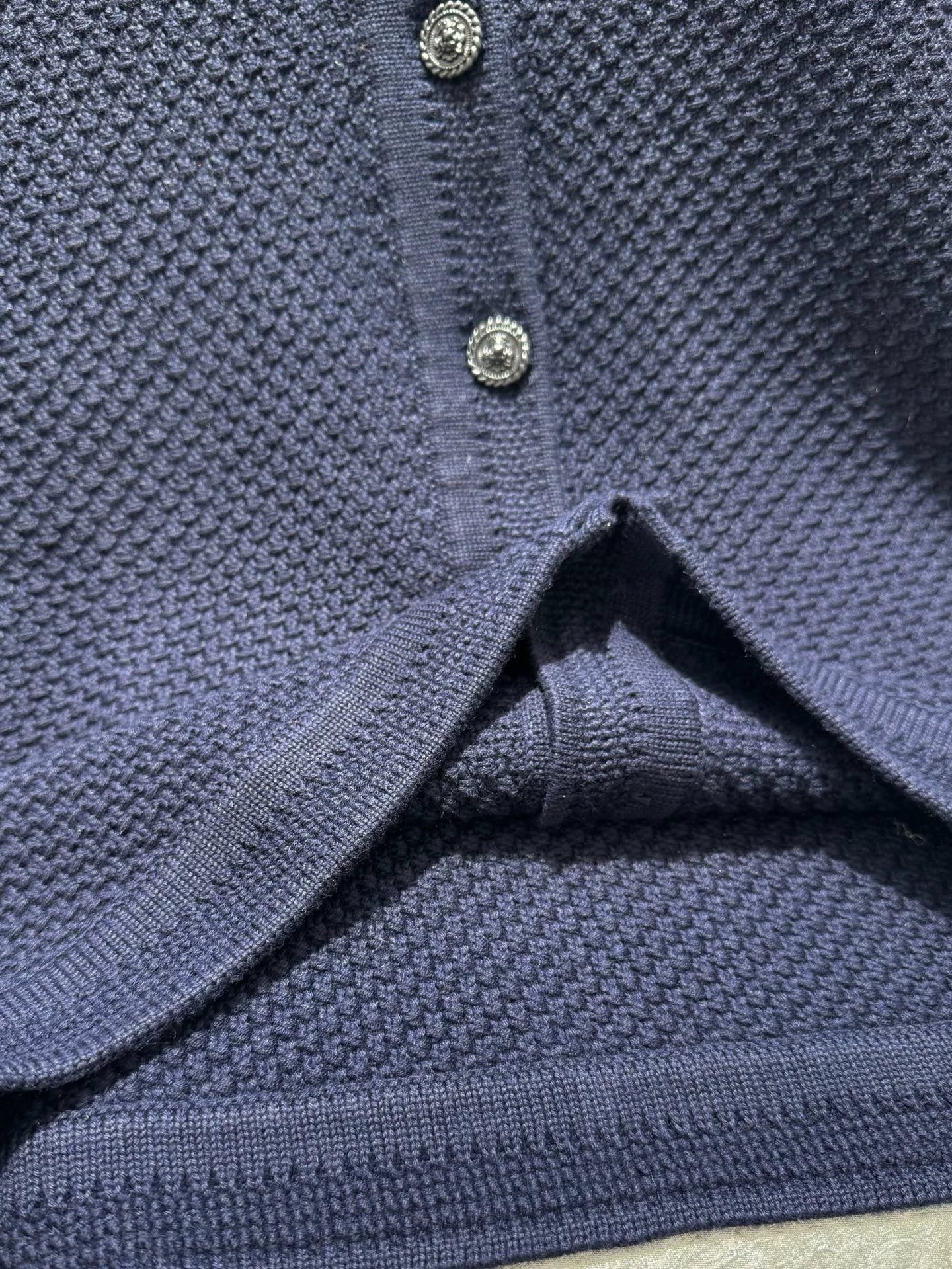 New wool cardigan