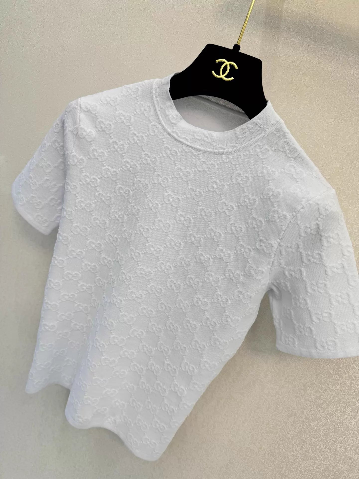 26ss Jacquard Short-Sleeve T-Shirt