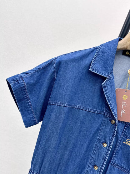 26ss denim dress