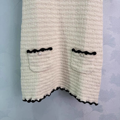 Knitted sleeveless dress
