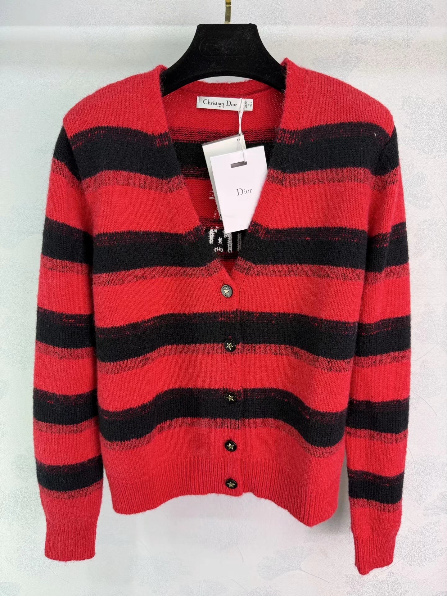 Striped Knit Cardigan
