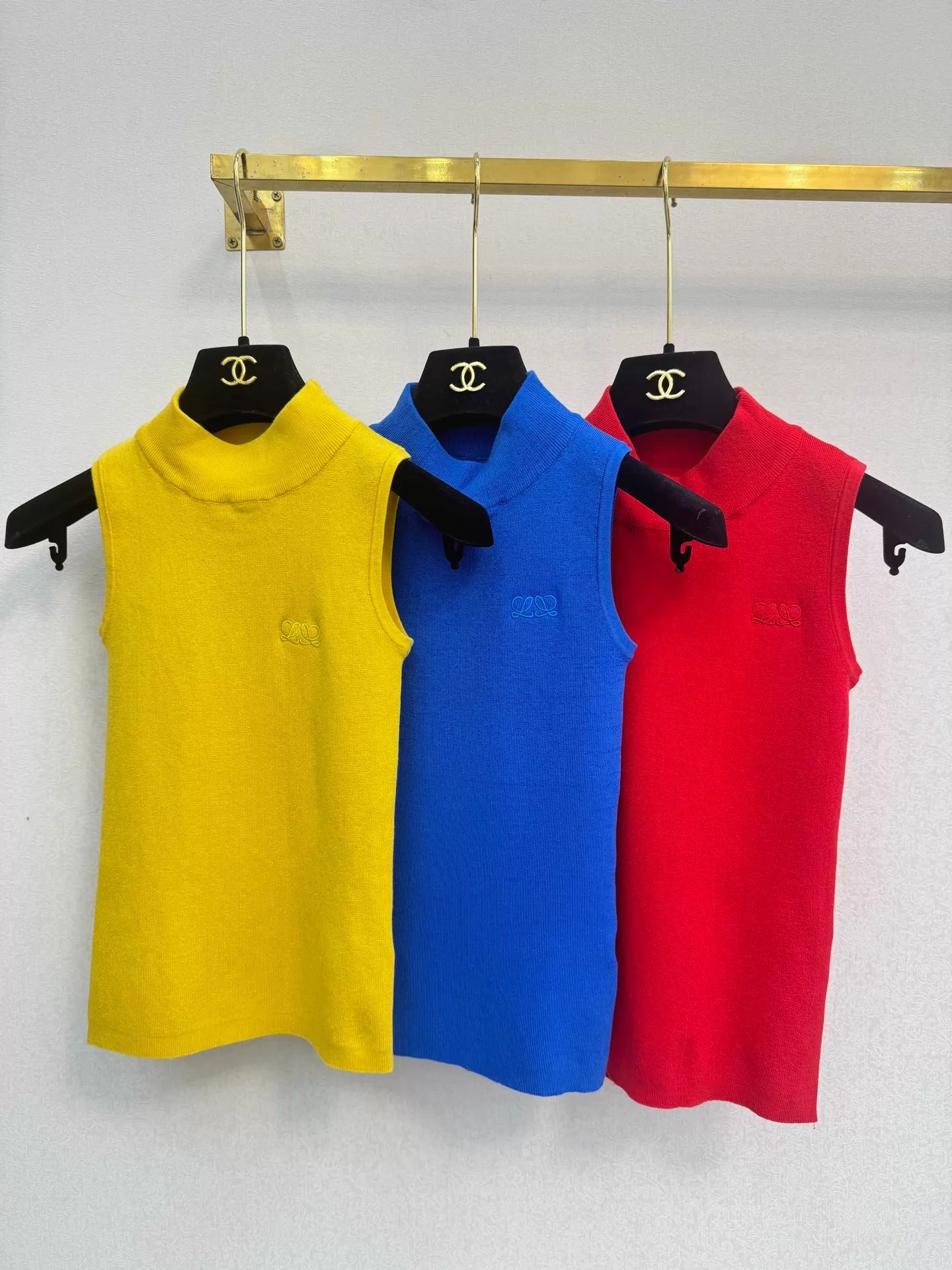 26ss Sleeveless Knitted Vest