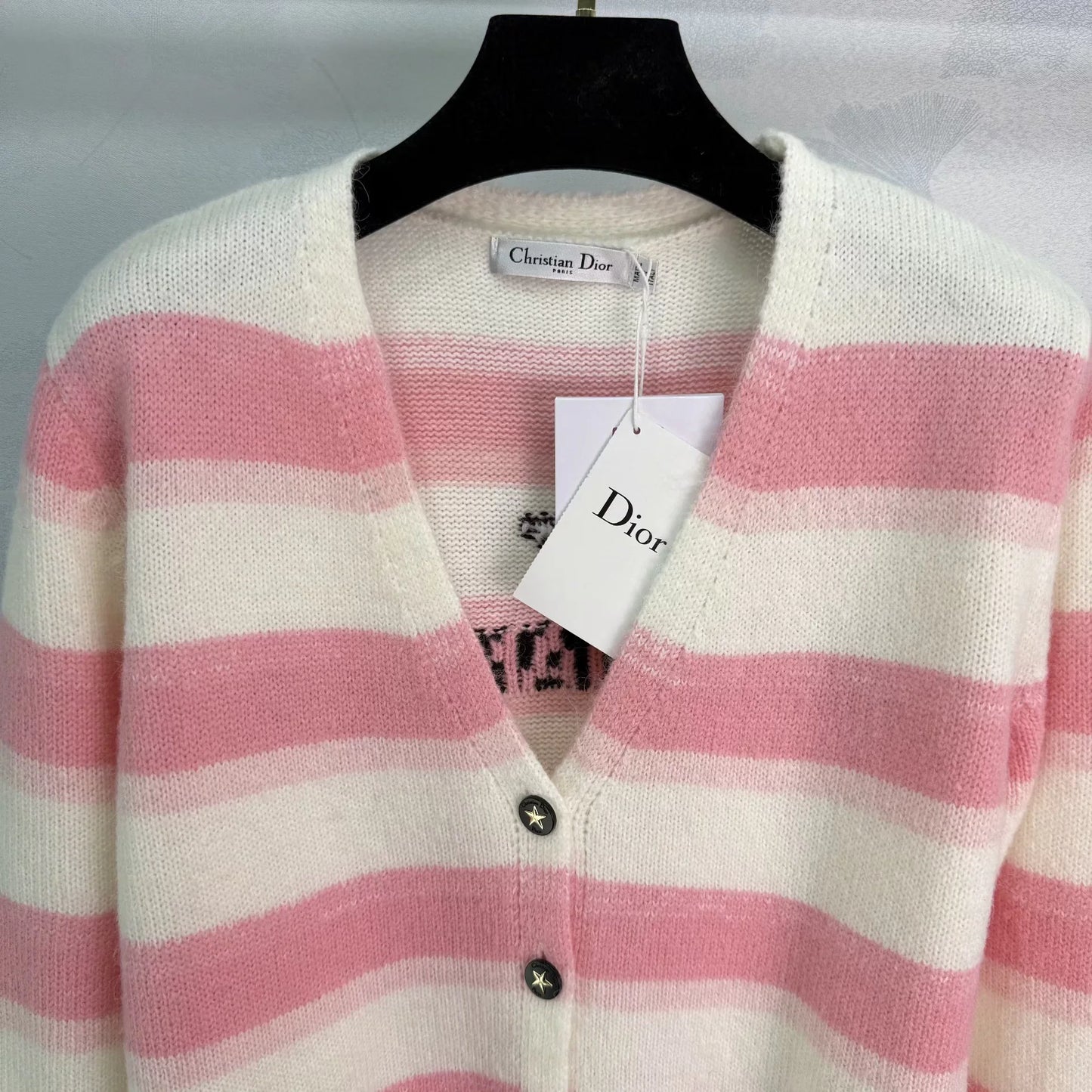 Striped Knit Cardigan