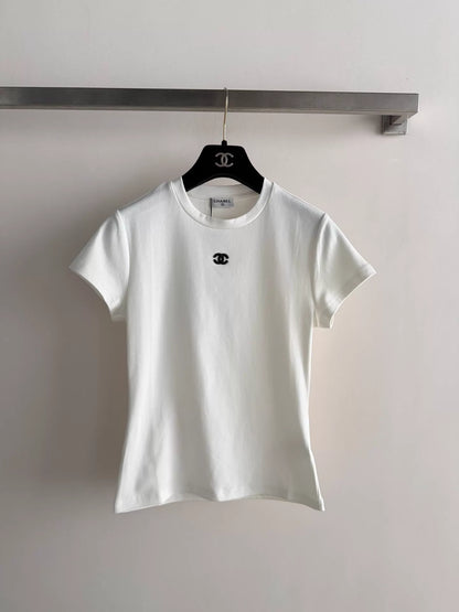 26ss Double C logo T-shirt on the chest