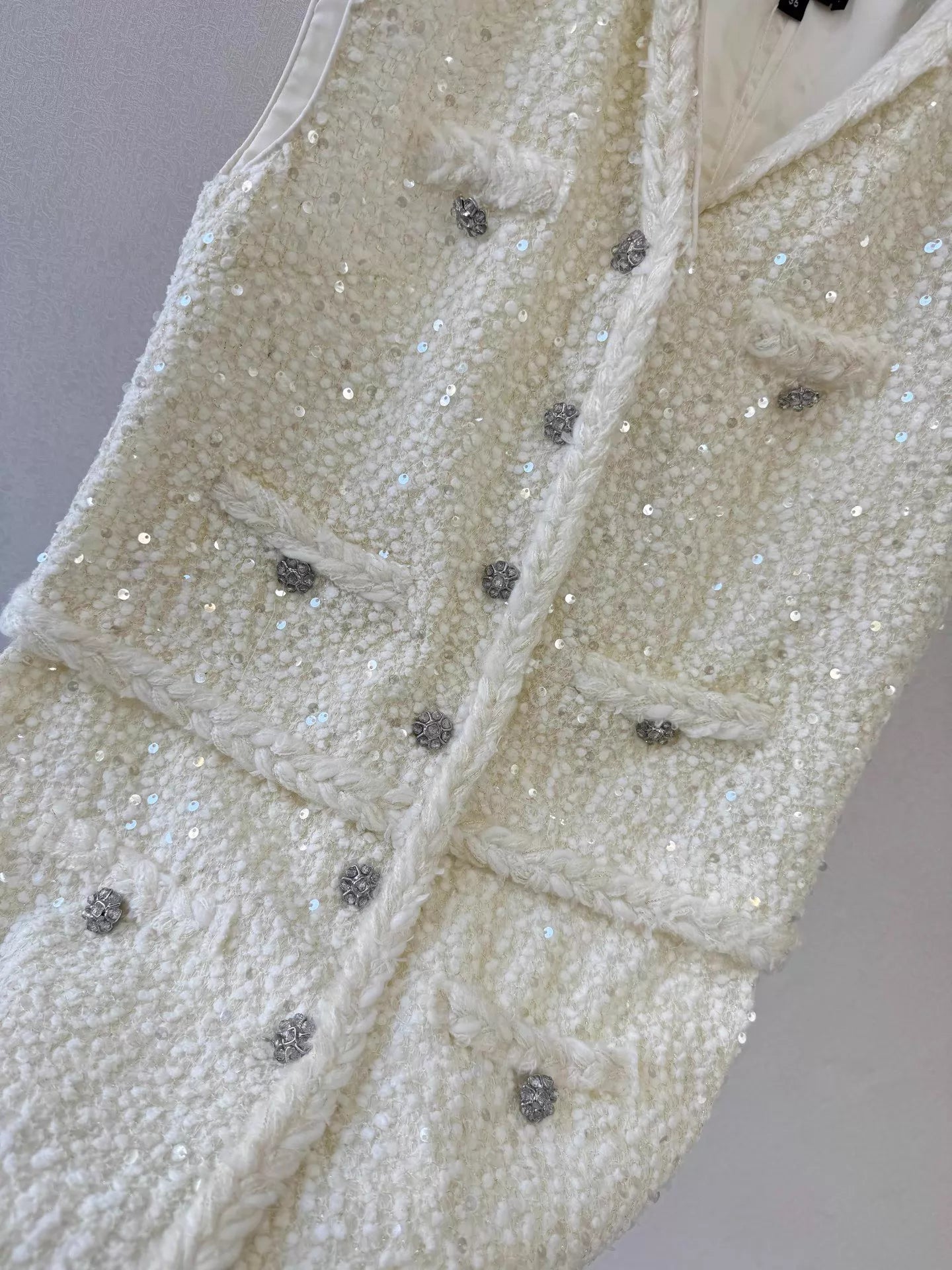 Sequined Vest Dress