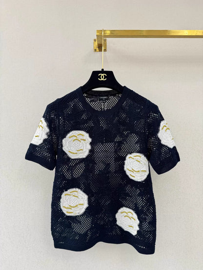 26ss Openwork Knit T-shirt
