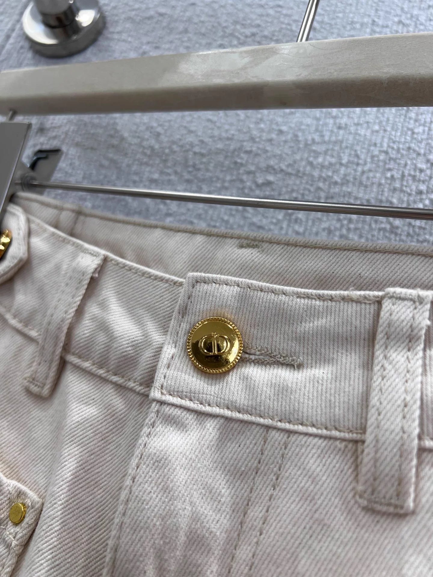 Double Pocket Straight Leg Jeans