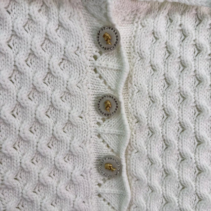 Openwork Knit Cardigan