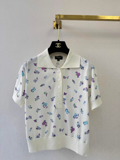 Knitted Polo Shirt