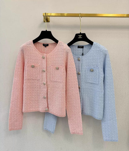Double-breasted cardigan