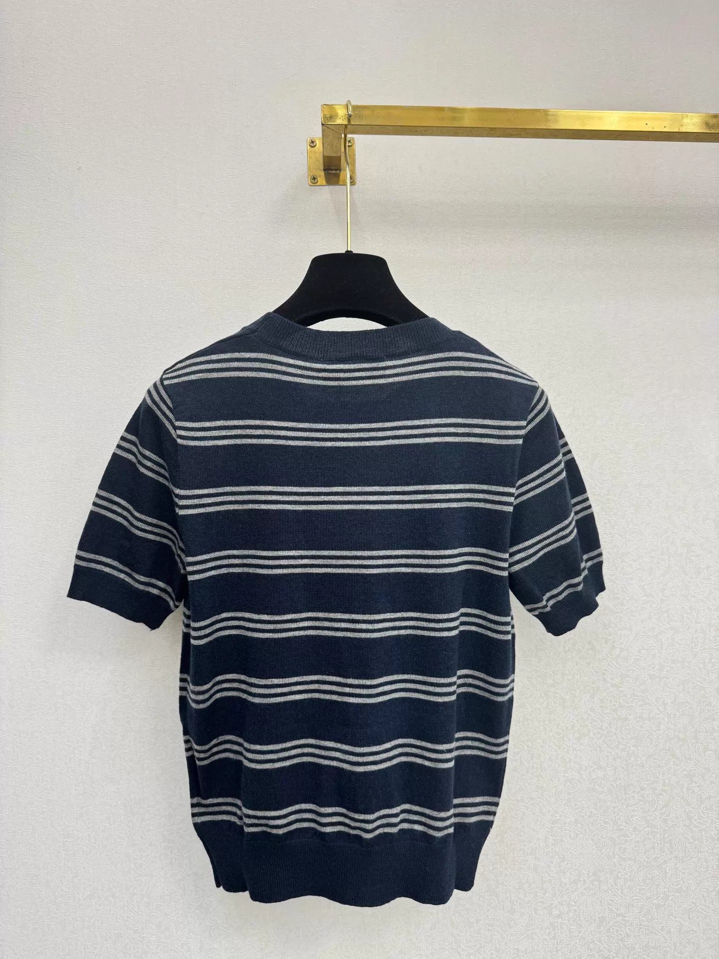 Knit Short-Sleeve Top