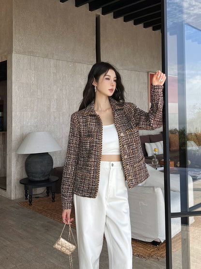 Collared Pocket Woven Coat