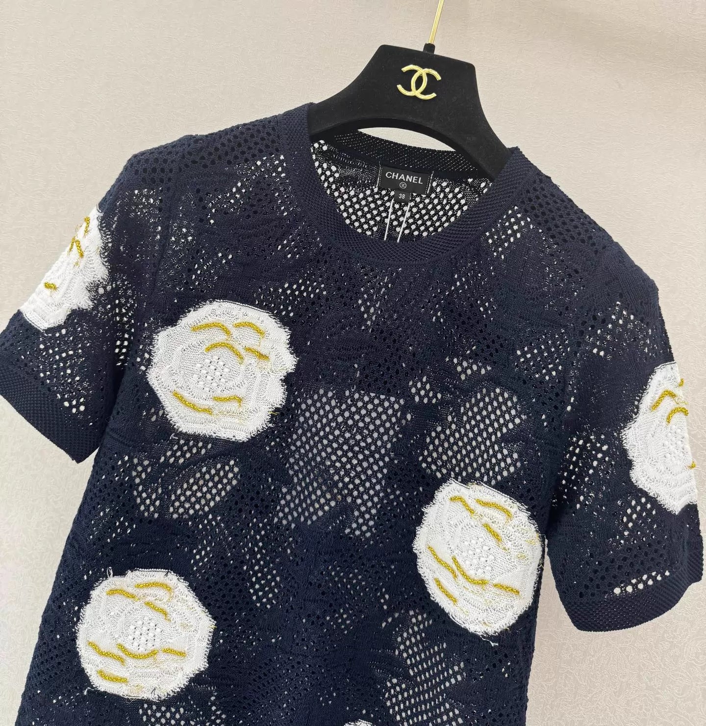 26ss Openwork Knit T-shirt