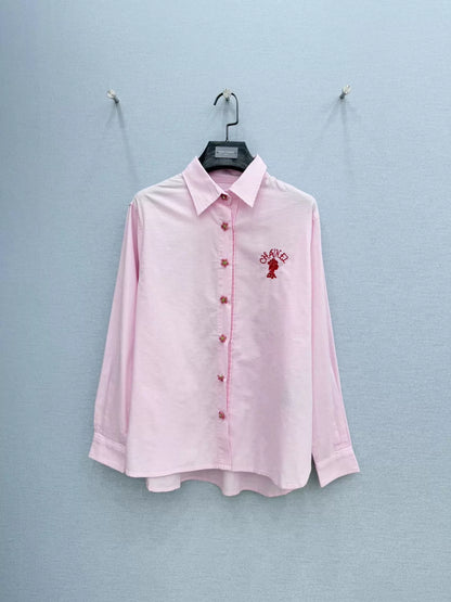 26ss Embroidered shirt