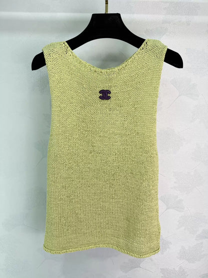 26ss Logo Knit Vest