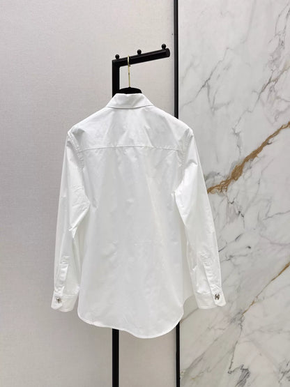 Logo long-sleeved shirt