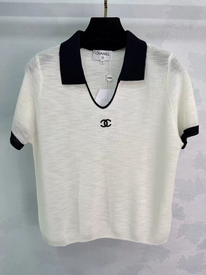 26ss Knitted Polo Shirt