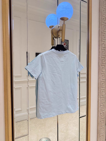 26ss Letter Beaded T-Shirt