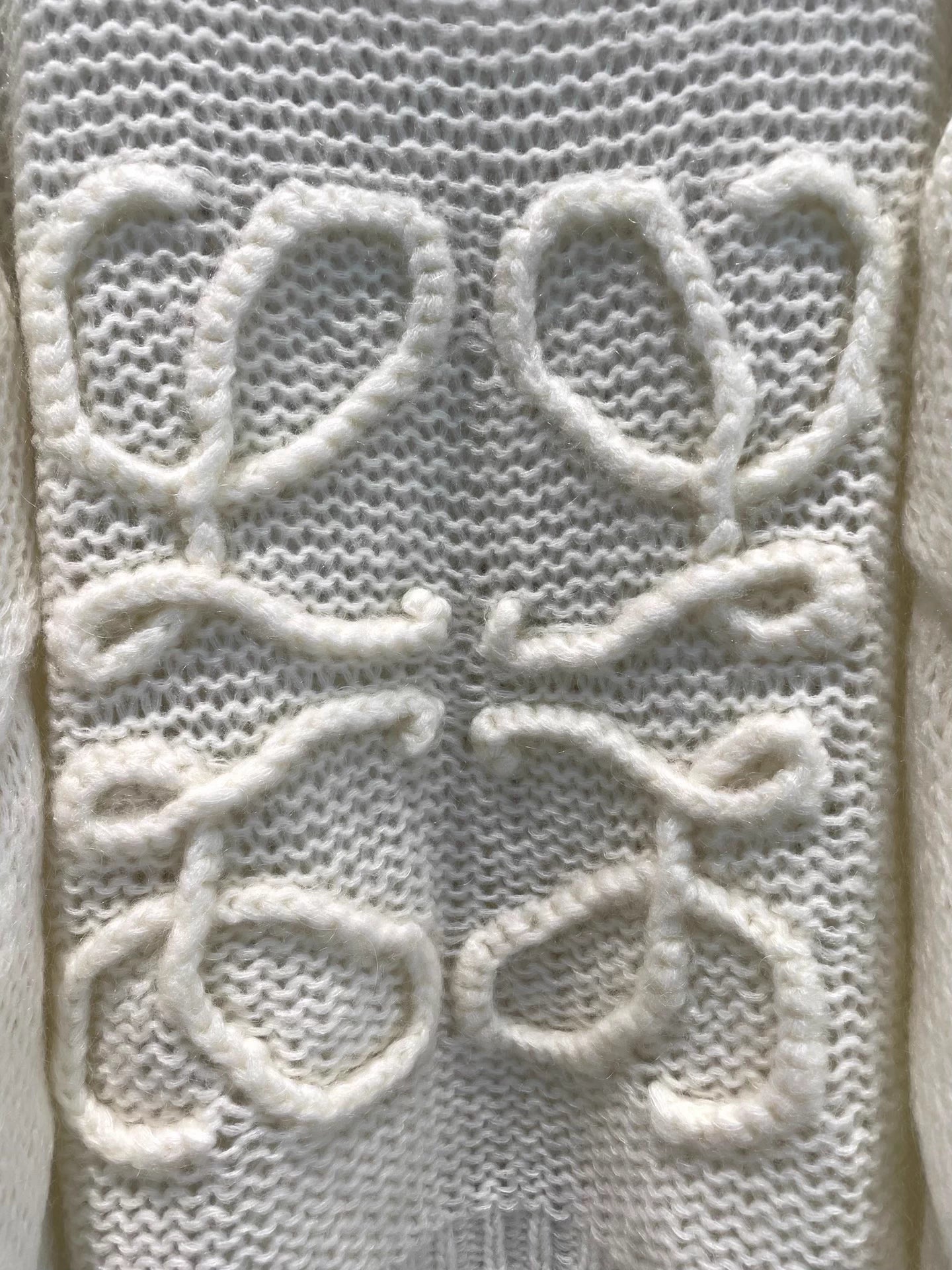 Mohair Long-Sleeve Sweater