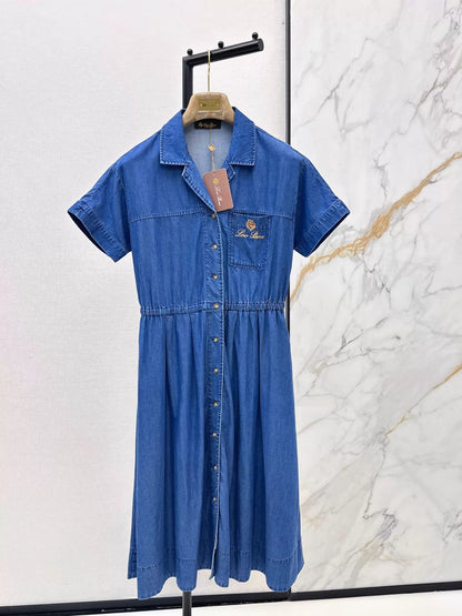 26ss denim dress