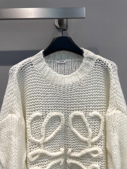 Mohair Long-Sleeve Sweater