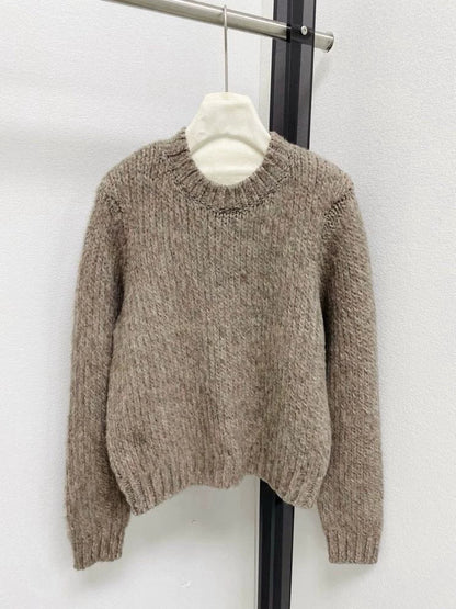Pit striped hem sweater