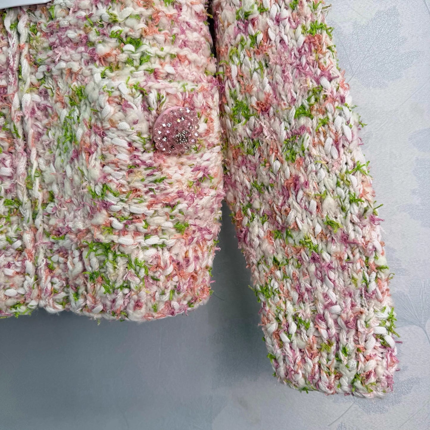 Chunky knit crochet sweater