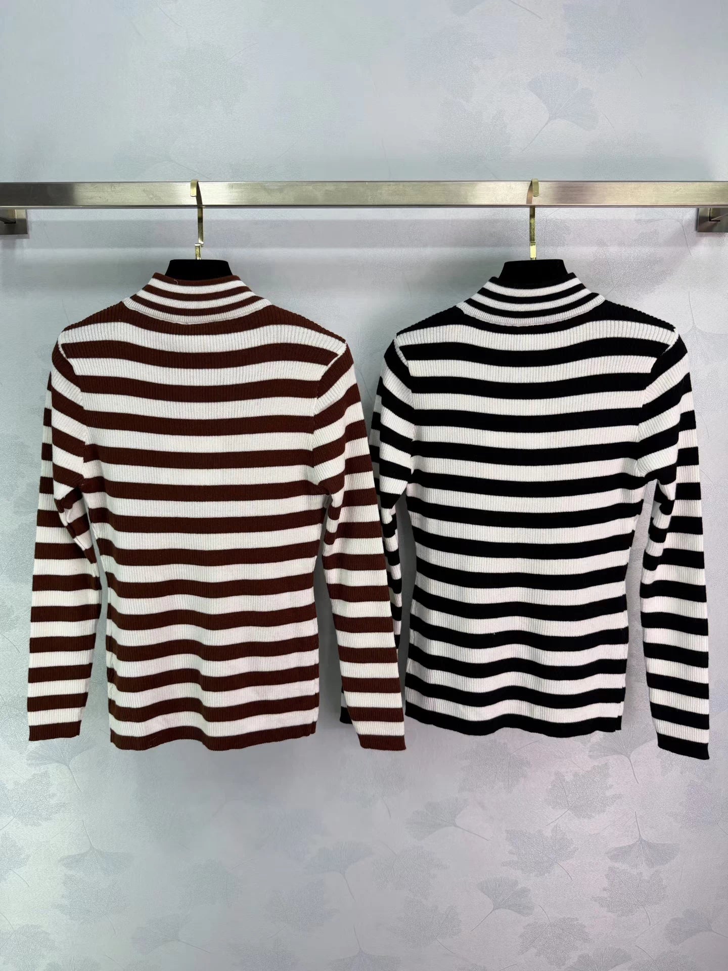 Striped Knit Sweater