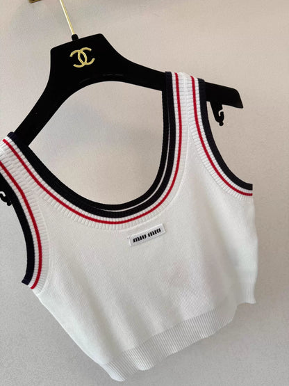 26ss Knitted Sleeveless Vest