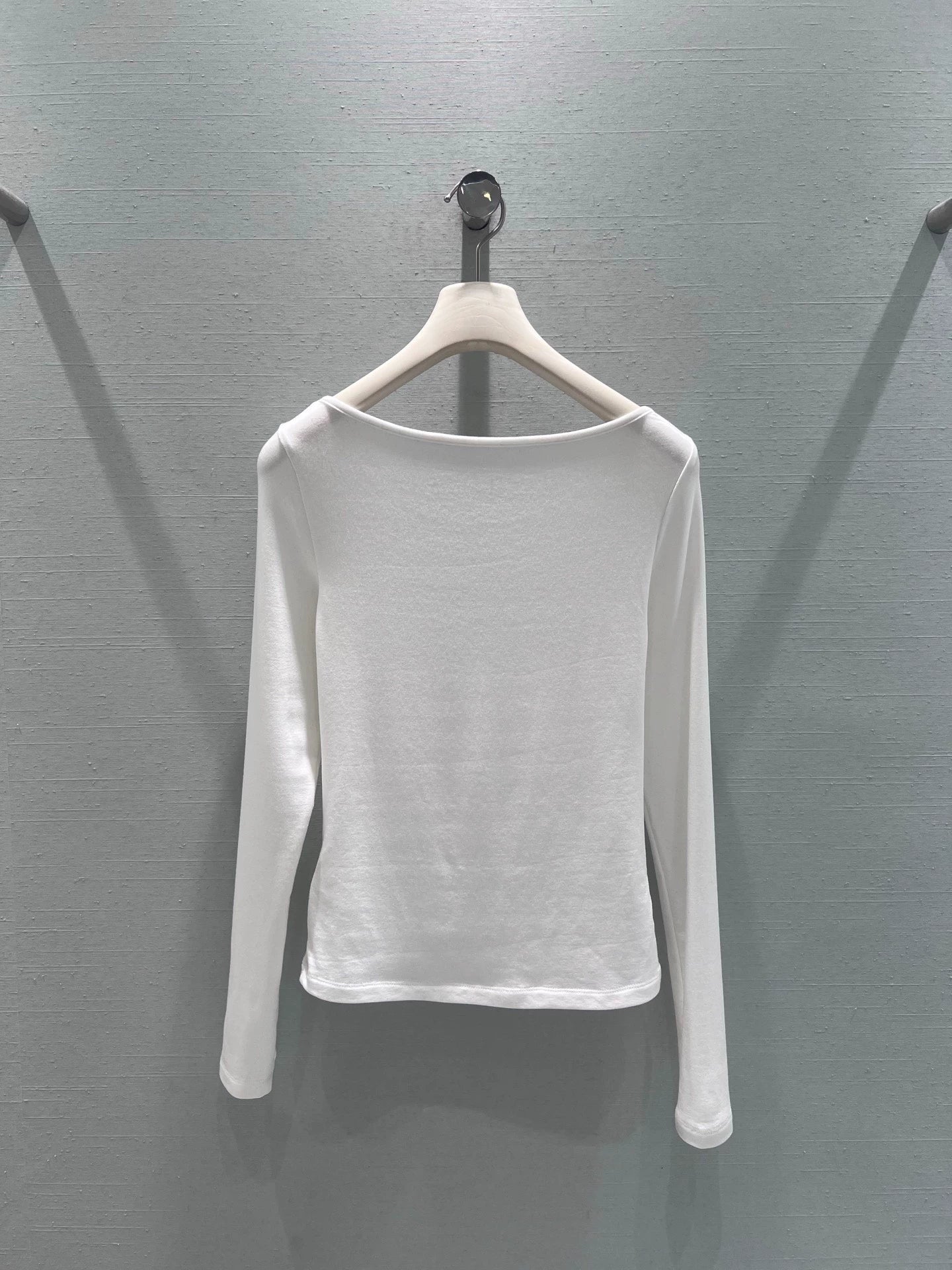 Rhinestone Long-Sleeve Top