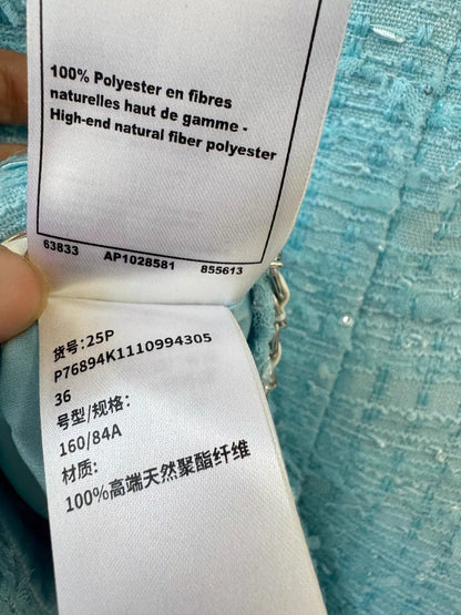 26ss Tweed Short-Sleeve T-Shirt