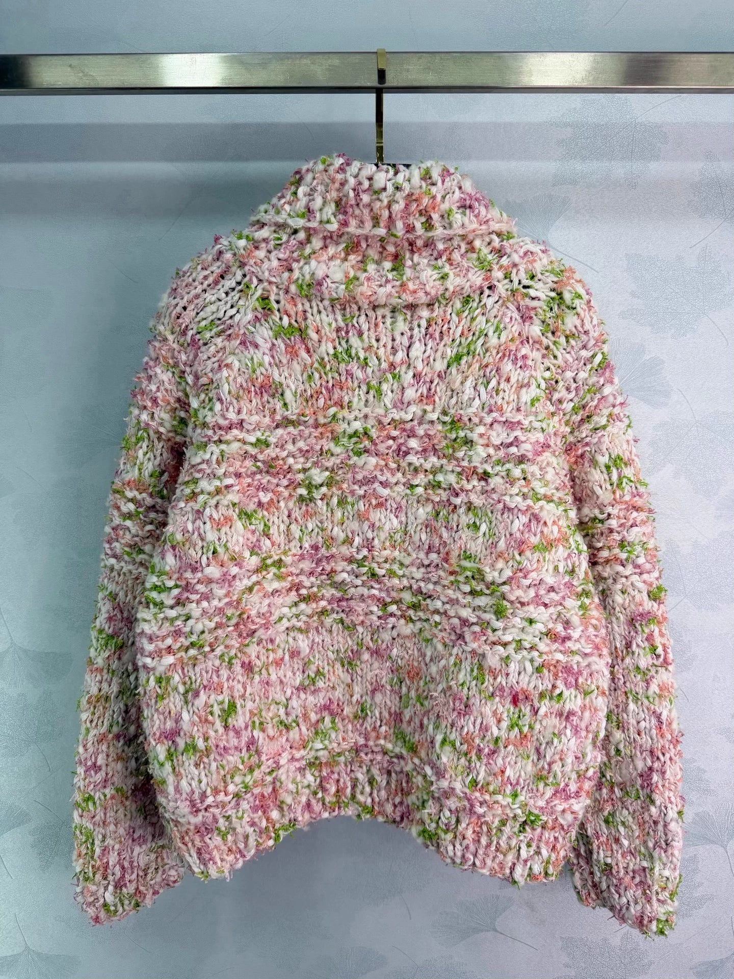 Chunky knit crochet sweater