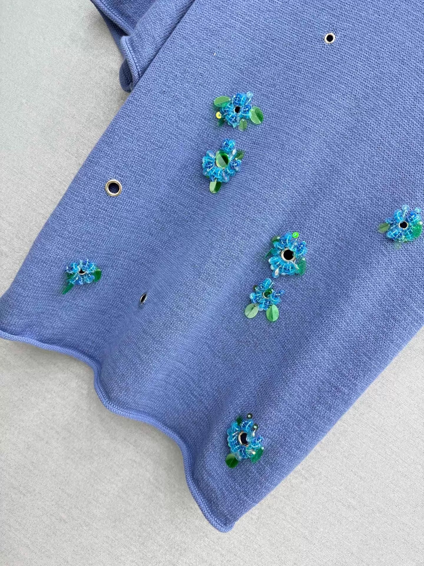 26ss Beaded Knit T-Shirt
