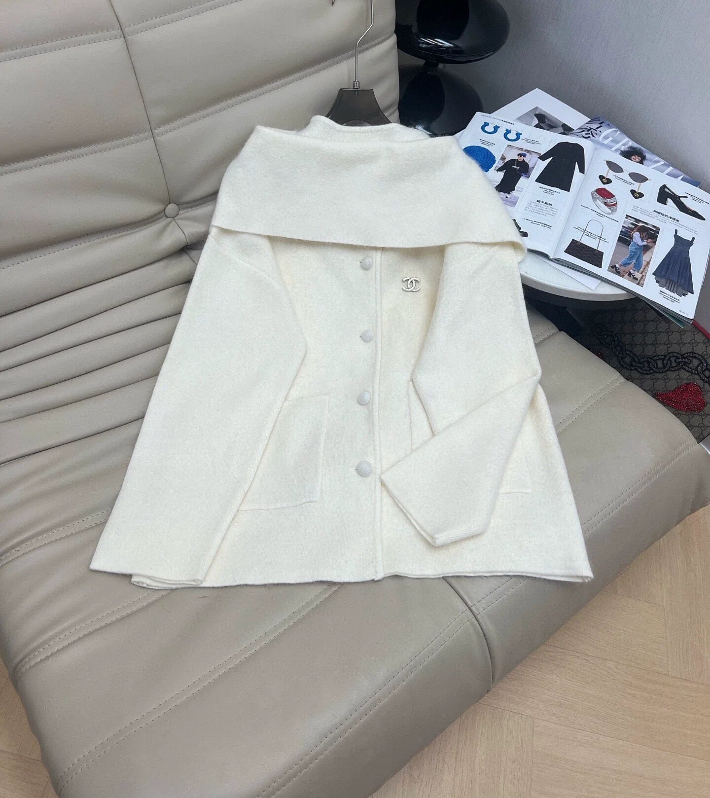 wool cardigan jacket