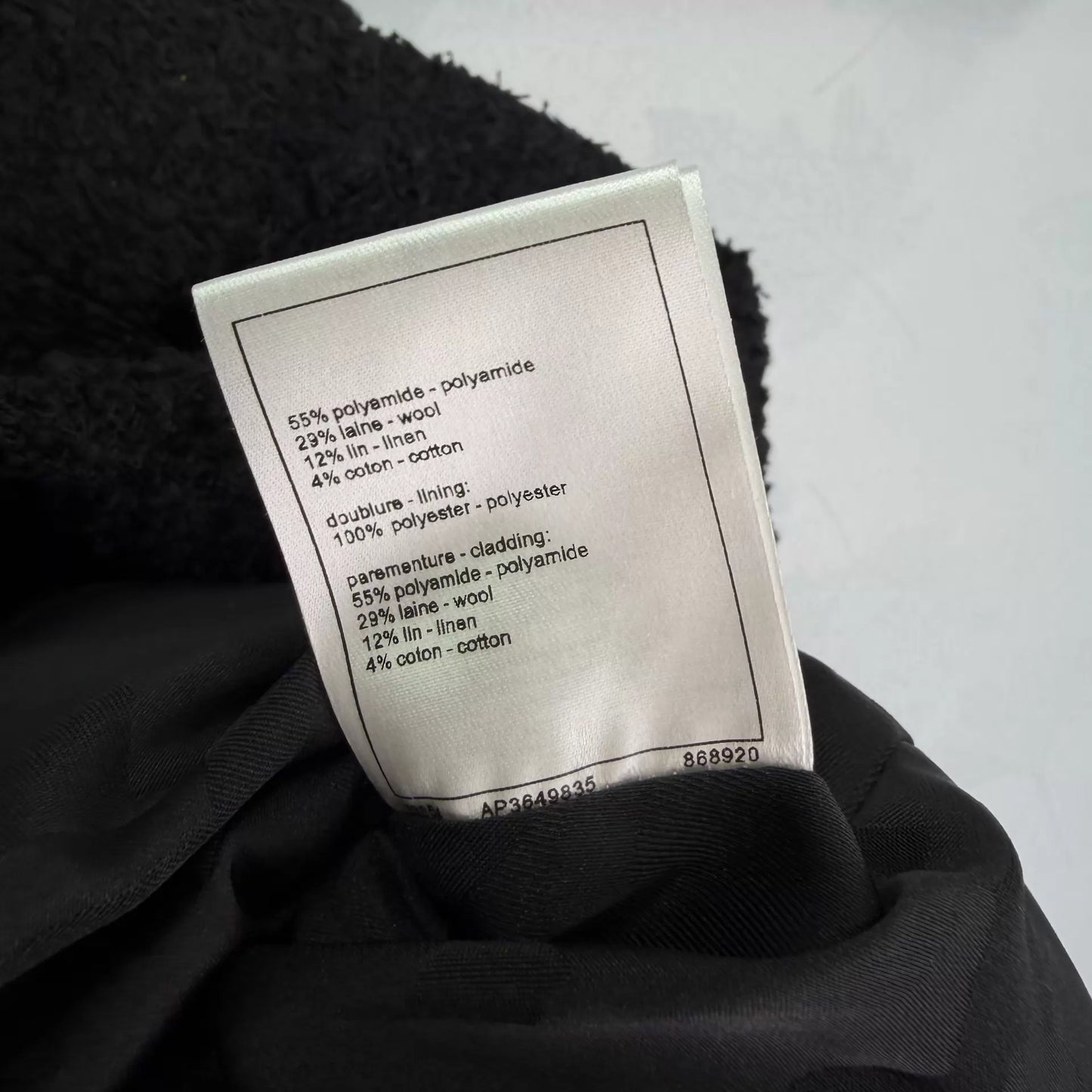 26ss Tweed Coat