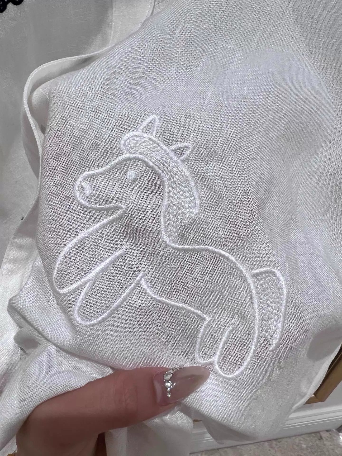 26ss Embroidered Shirt