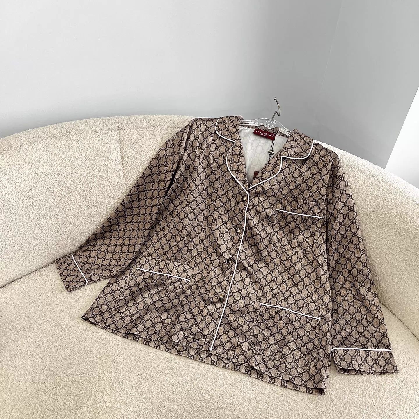 26ss monogrammed shirt + trousers